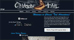 Desktop Screenshot of chasintailadventures.com